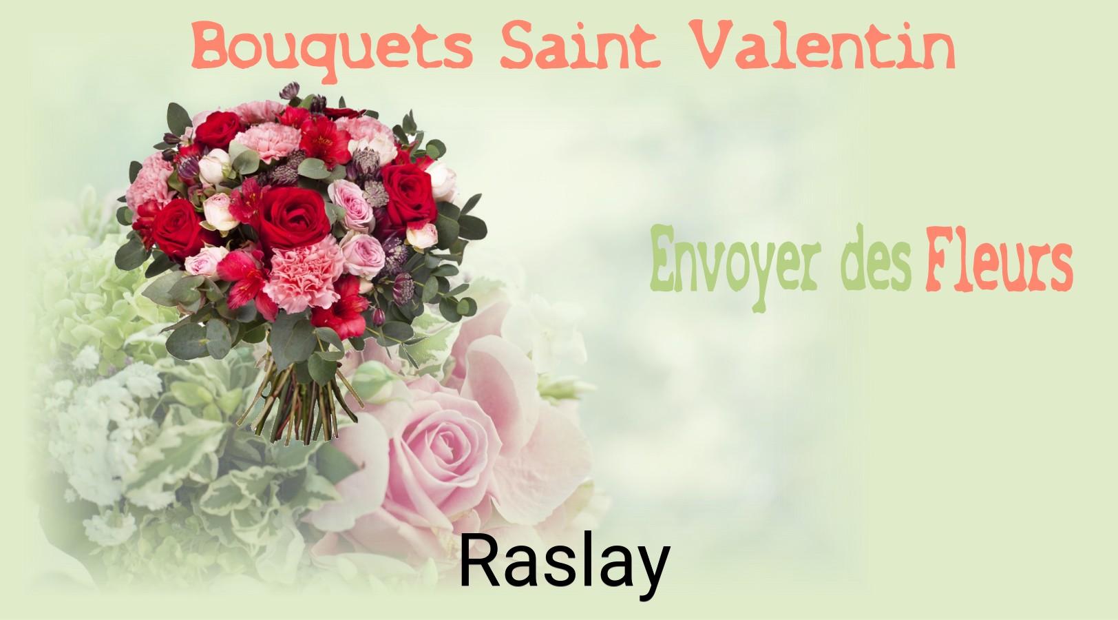 Roses de Saint-Valentin livrées à Raslay